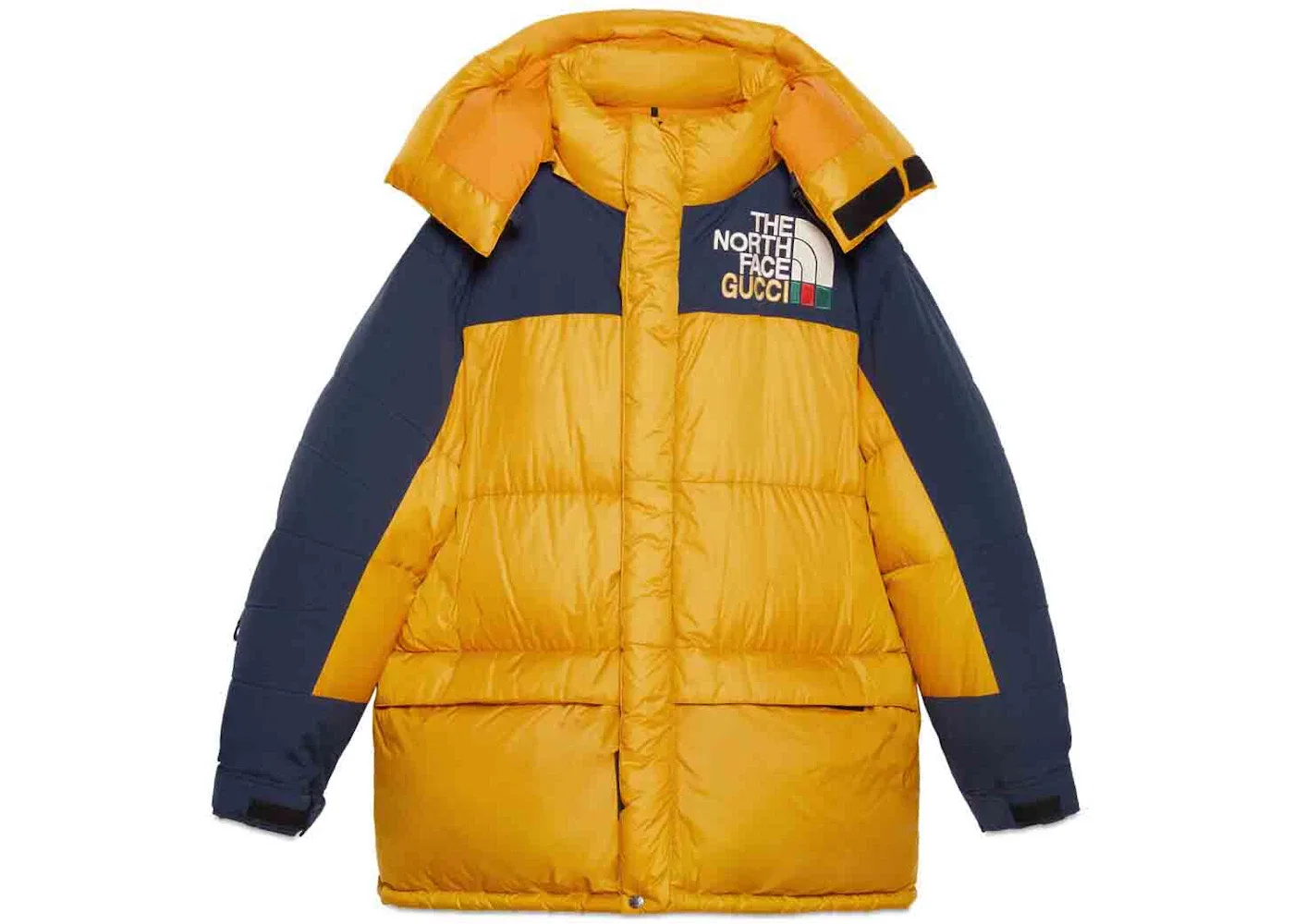 Мужское пальто с принтом Coat Gucci, Black/Yellow