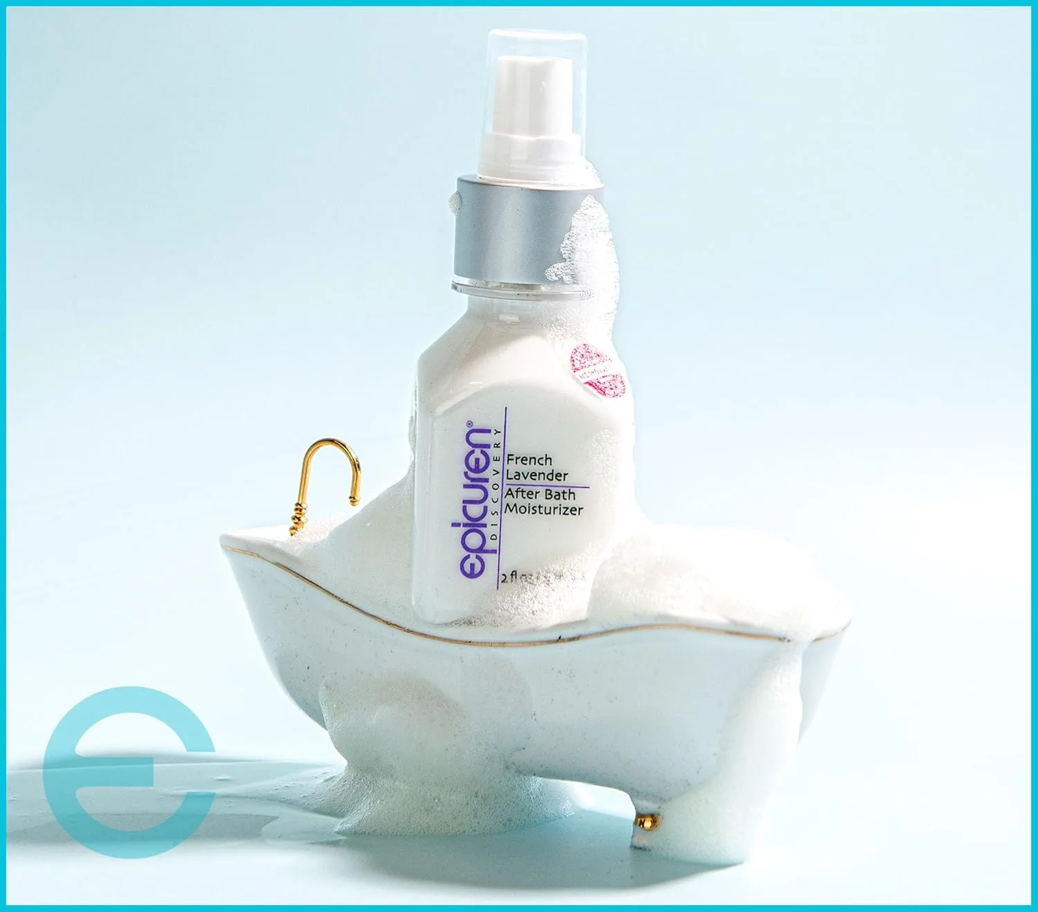 Увлажняющий крем для тела Epicuren Discovery French Lavender After Bath, 2 жидких унции. 56.70 г (1 шт.) — фото 2