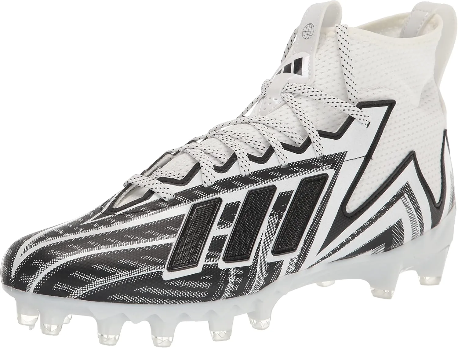 Футбольные бутсы Adidas Mens Freak 23 для игры в линию Name ‎Adidas, белый/черный — фото 2