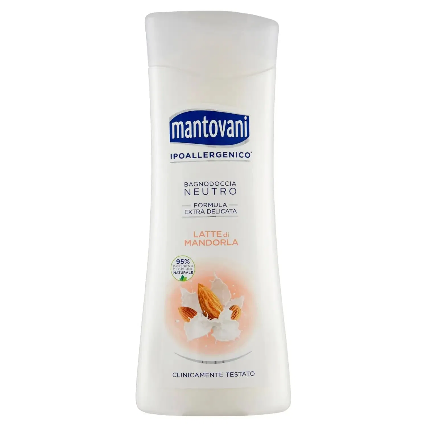 Гель для душа Neutral Shower Gel with Almond Milk, Beni Culinari, набор 8x400 мл