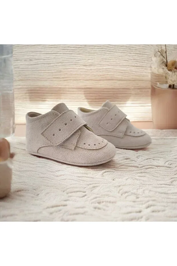 Детские мокасины с замшевым верхом Çago Kids, Stone