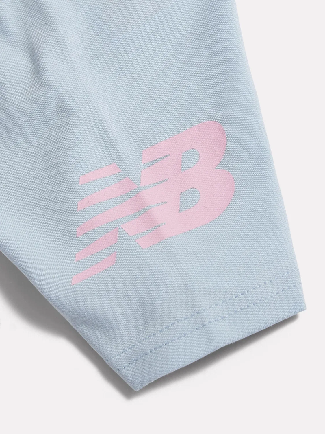 Шорты велосипедные с логотипом New Balance, синие — фото 3