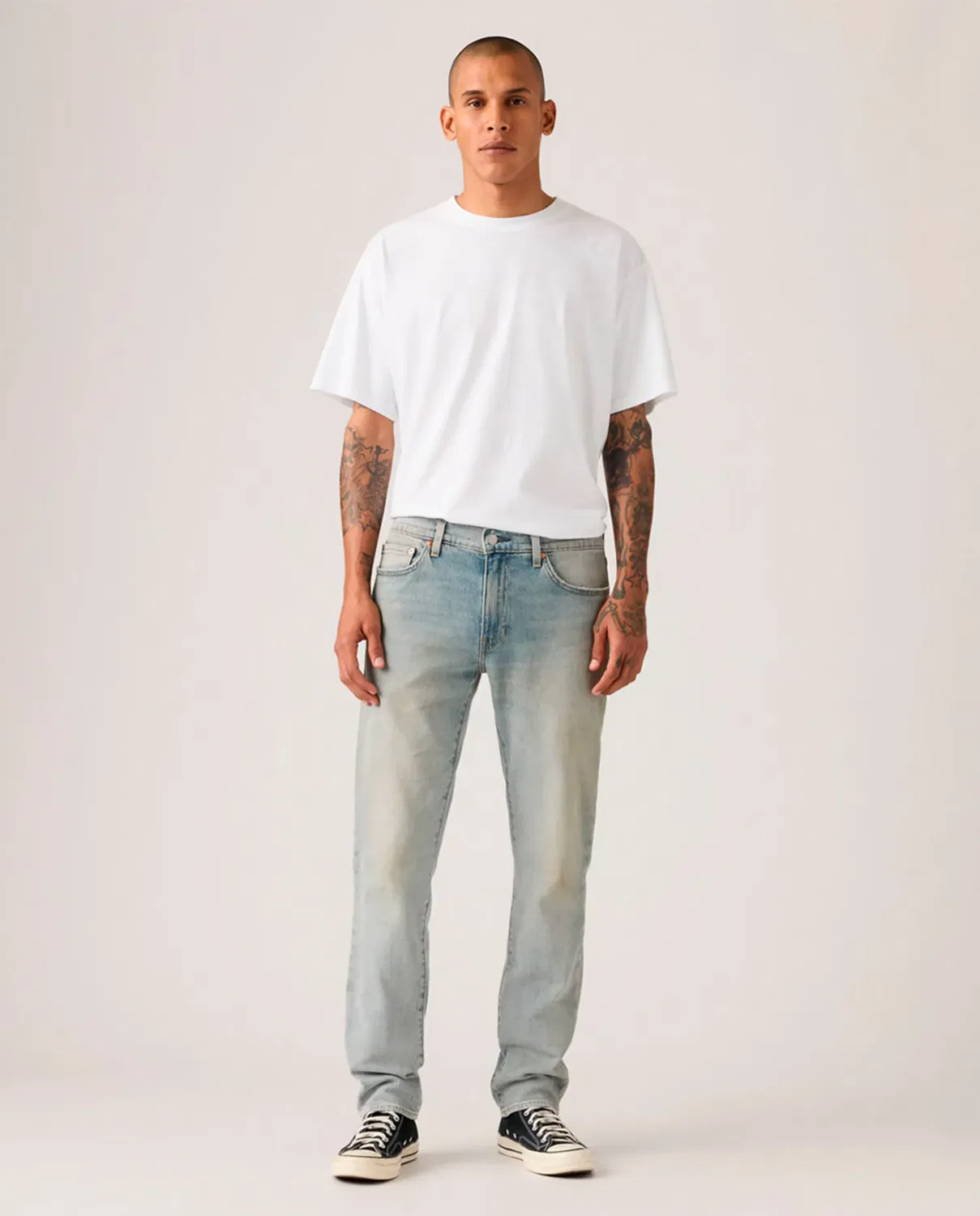 Мужские джинсы slim с зауженным кроем 511 Slim Levi's, Azul Claro — фото 2