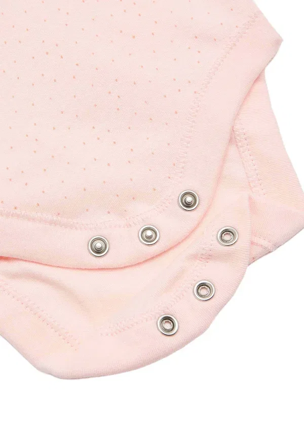 Боди с принтом Pure Bow Years Marks & Spencer, Apricot Mix, абрикосовый — фото 3