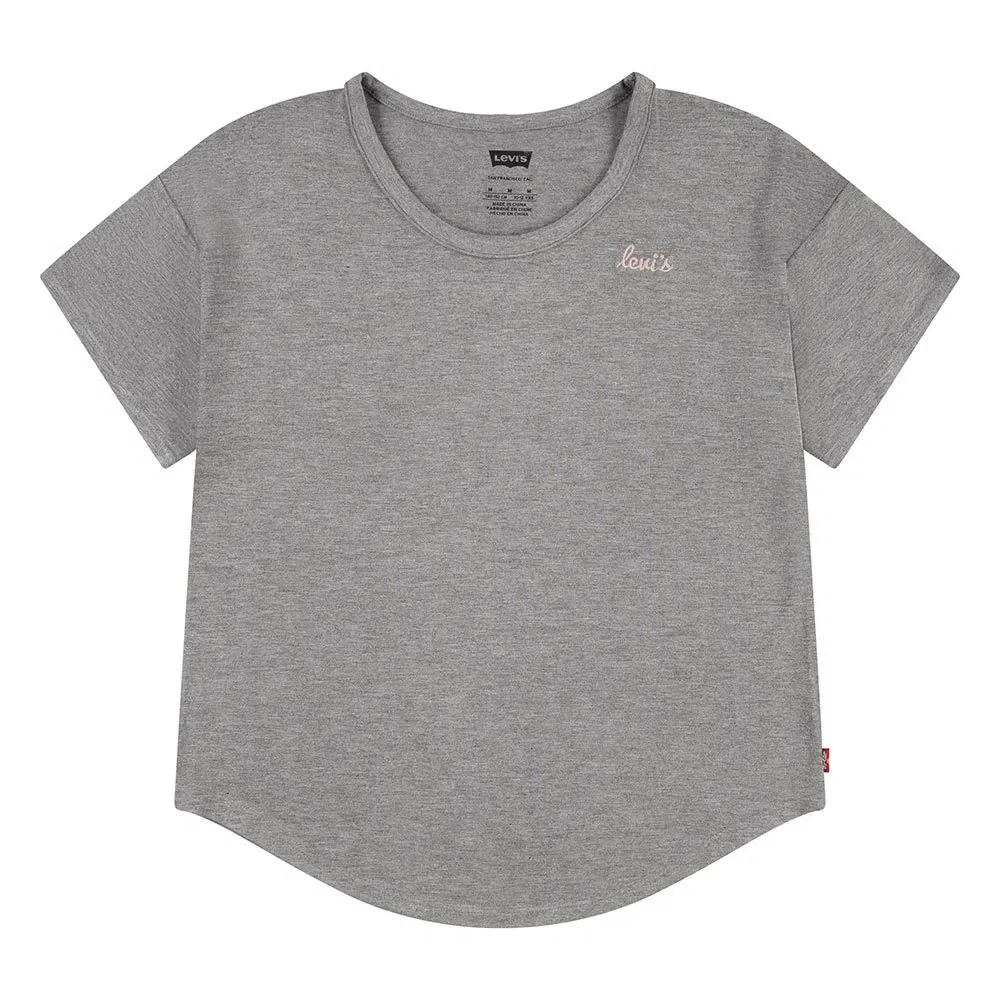 Детская футболка для девочек с коротким рукавом Favorite Short Sleeve Levi's, Grey
