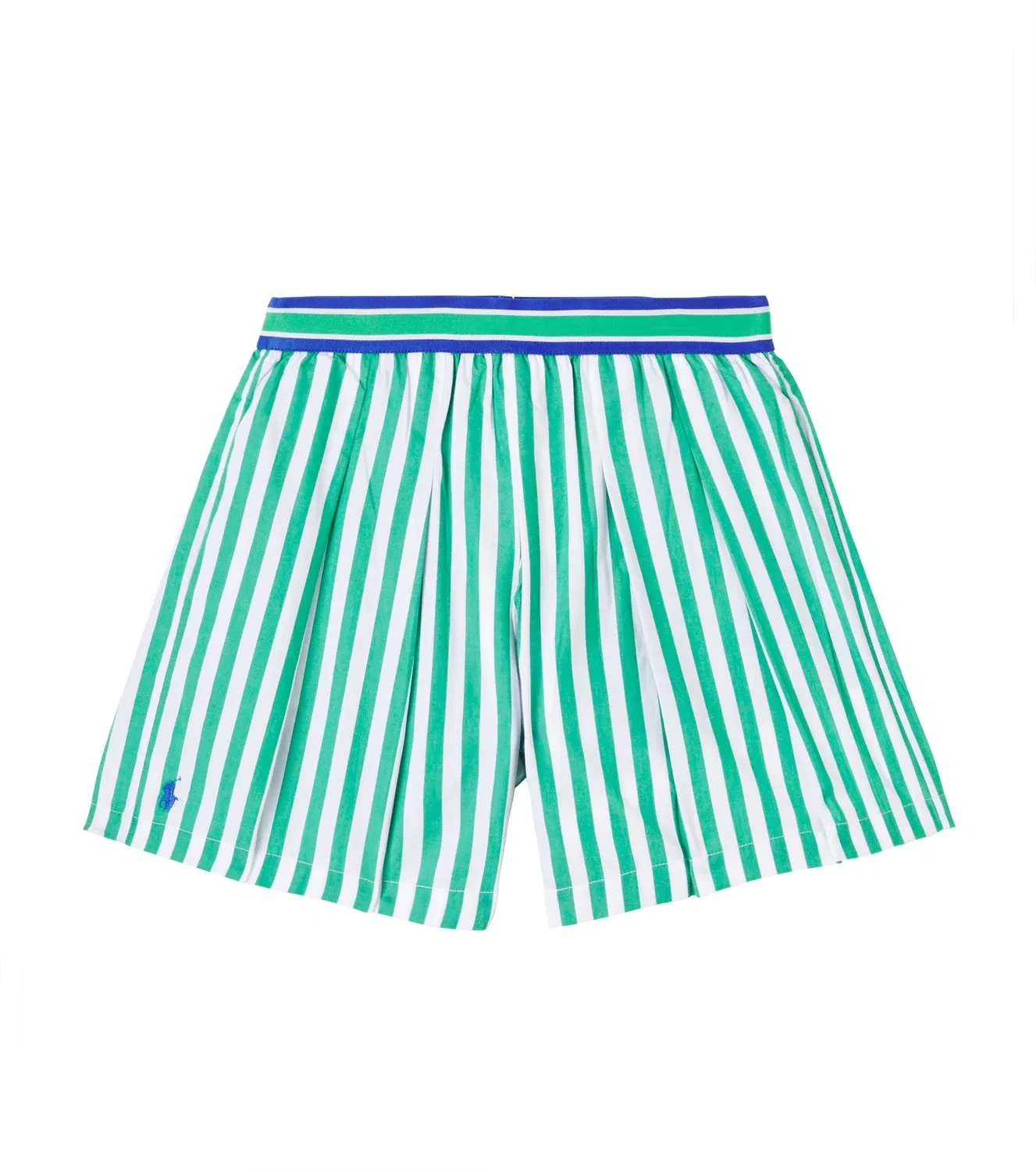 Шорты хлопковые Polo Ralph Lauren Kids, зеленый