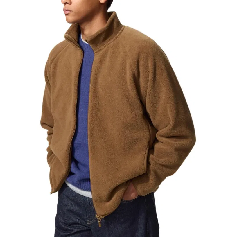 Мужская куртка из вельвета со стойкой UNIQLO, Brown