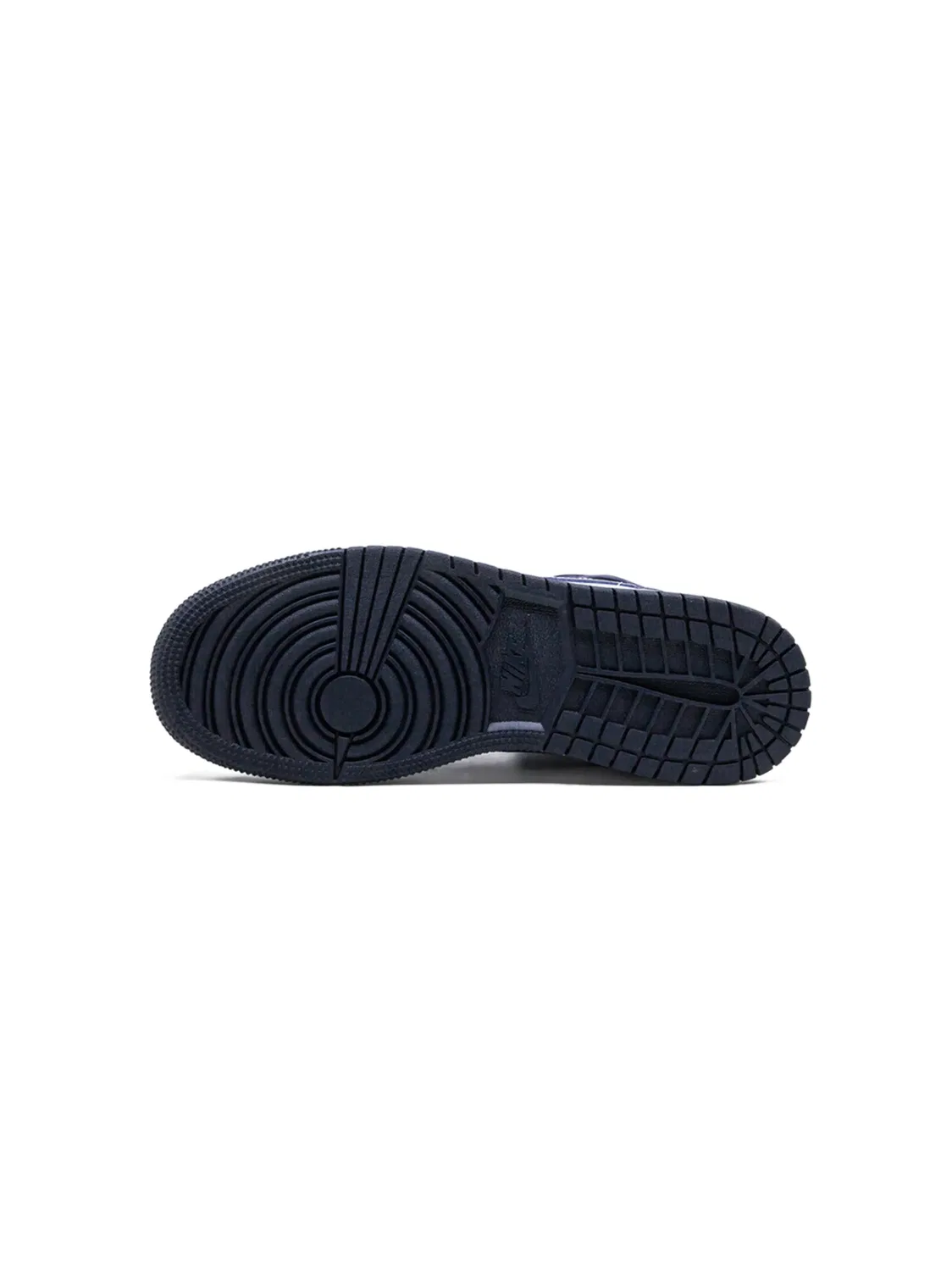 Jordan Кроссовки 1 Mid синие — фото 4