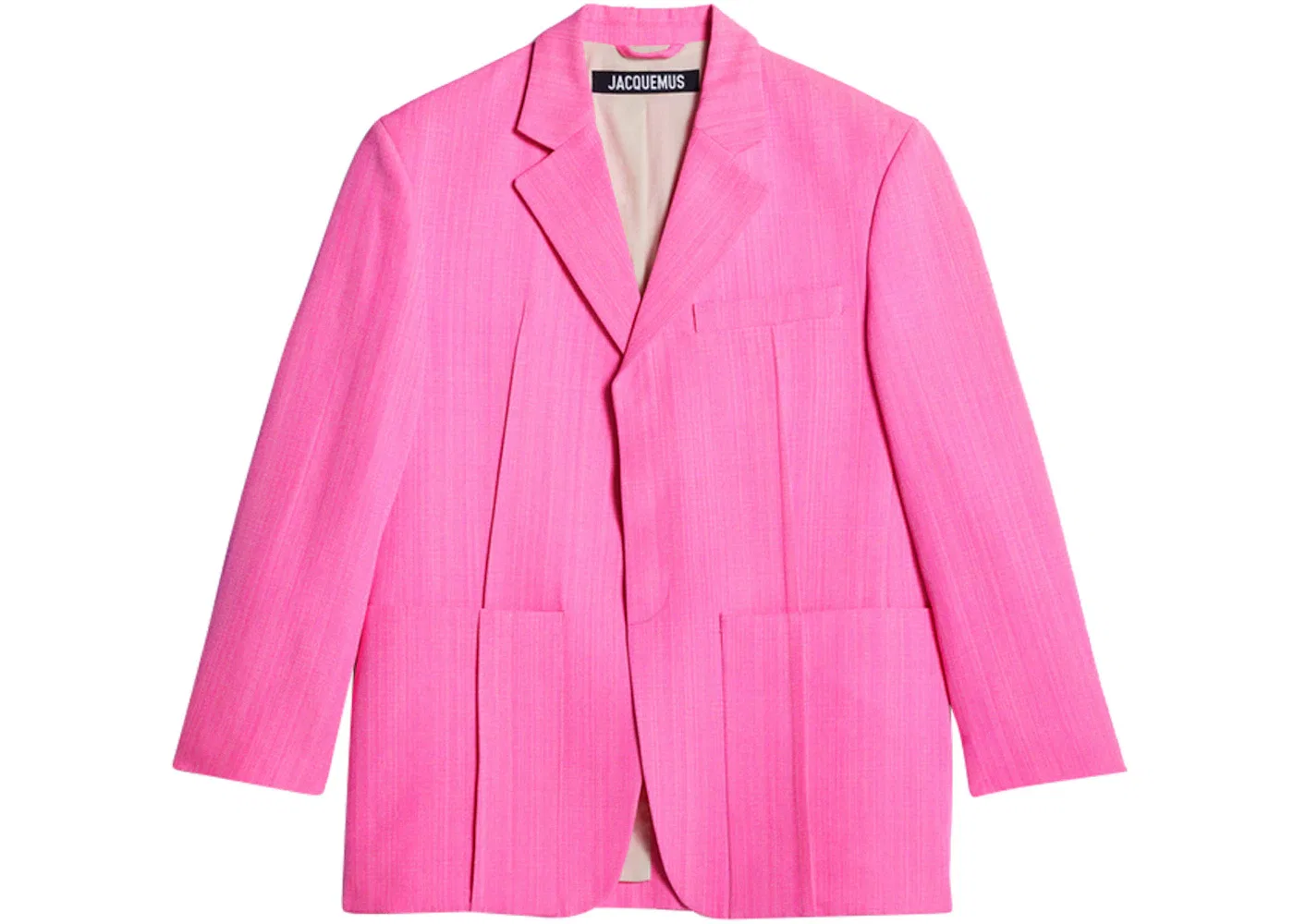 Женский пиджак с квадратным кроем Jacquemus La Veste D'Homme Square Jacket, Pink