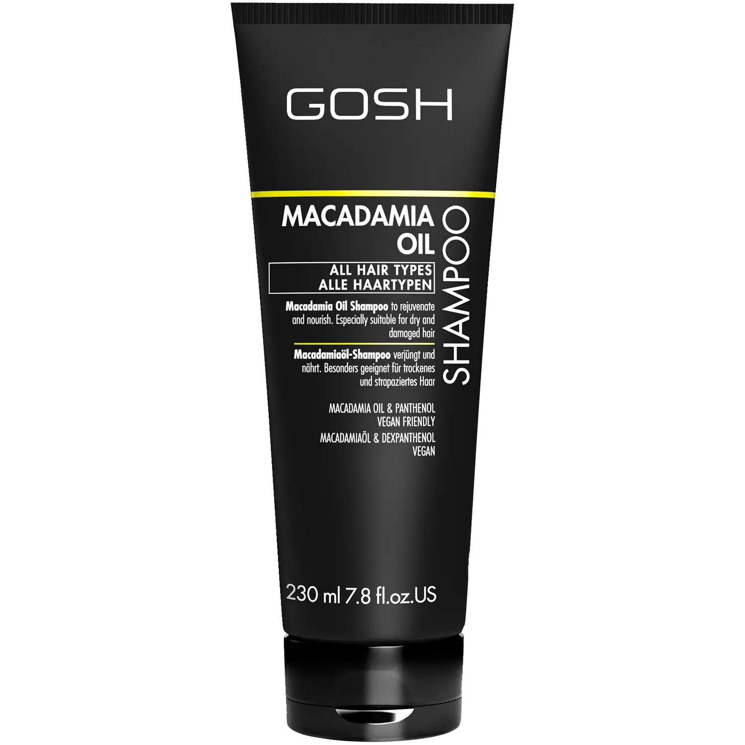 

Gosh Macadamia Oil увлажняющий шампунь для волос, 230 мл
