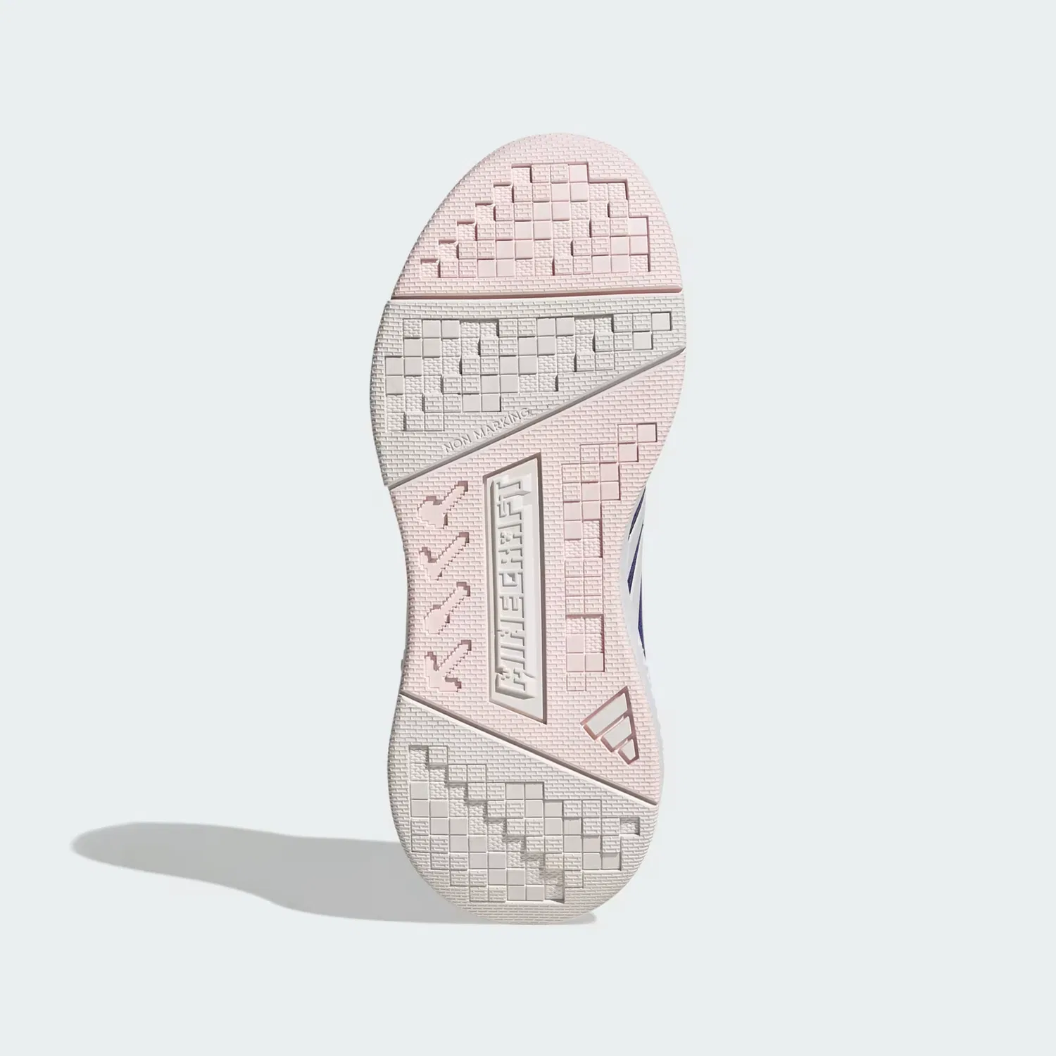 Детские кроссовки с графичным принтом Minecraft Pro Adidas Sportswear, фиолетовый/crystal white/distilled pink — фото 3