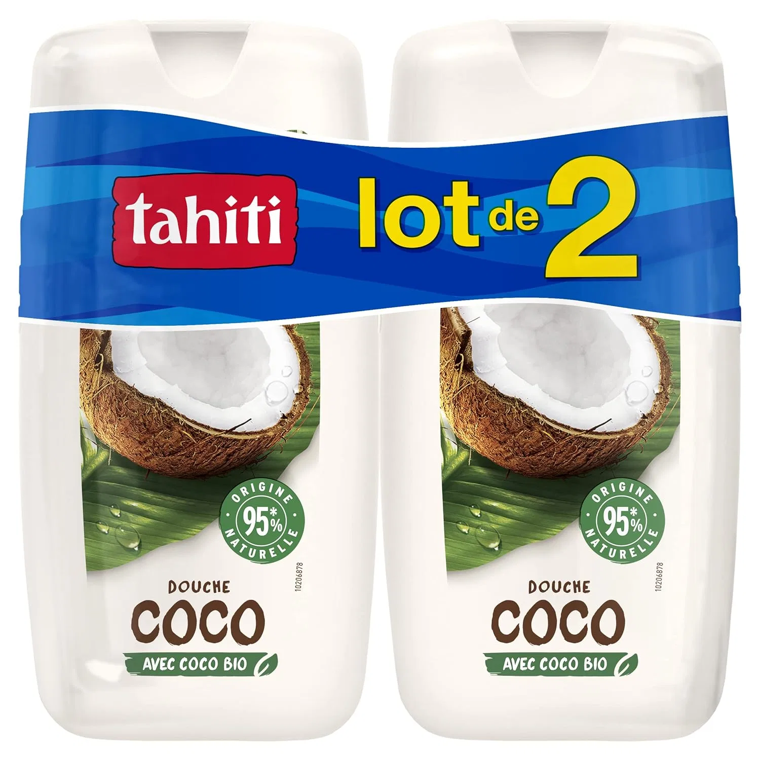 Гель для душа Coco, Tahiti, набор 2 шт., 250 мл, Кокос