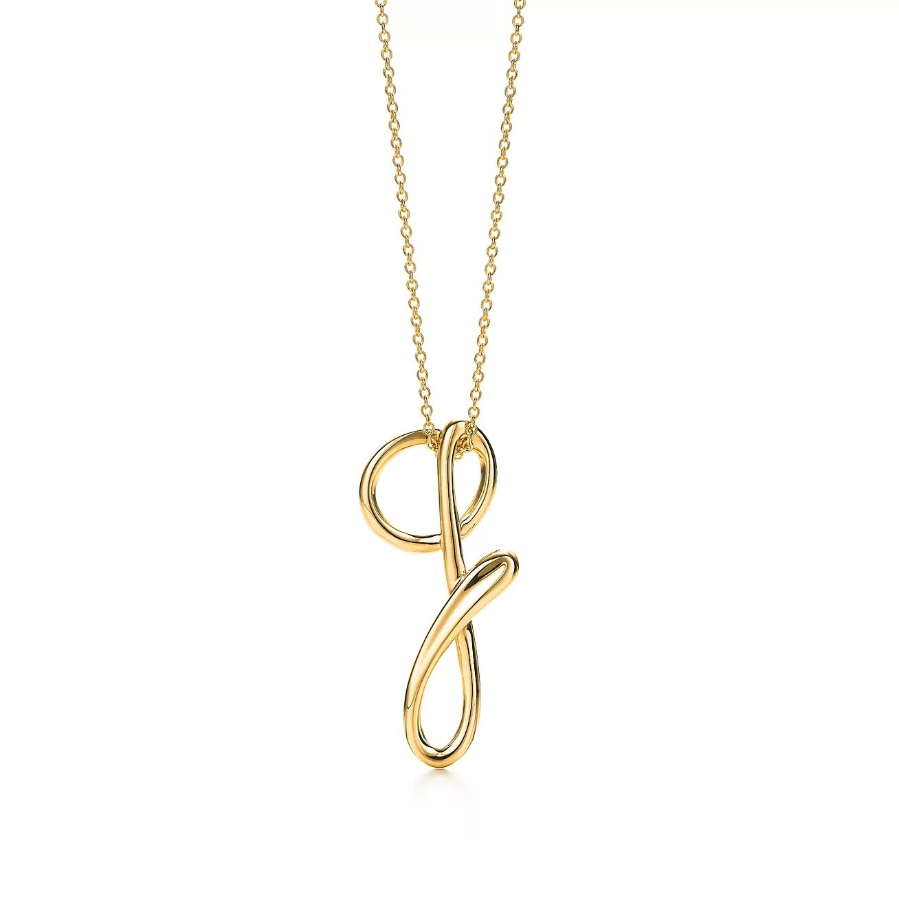 

Колье Tiffany & Co. Letter "G", золото