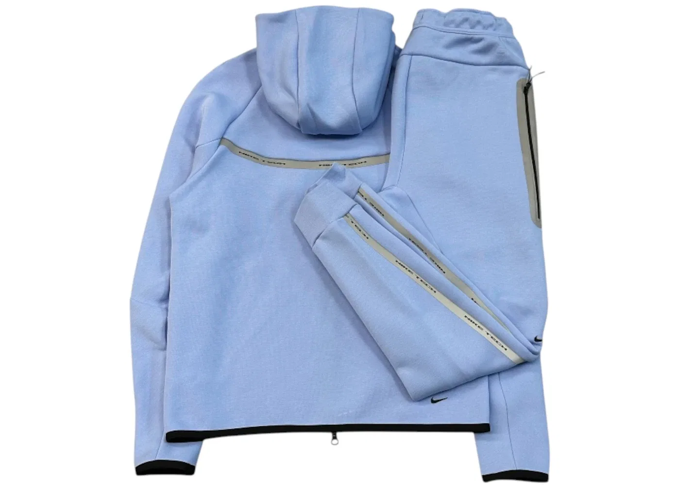 Мужской спортивный костюм с отражающими элементами Tracksuit Nike, Aluminum Black — фото 2