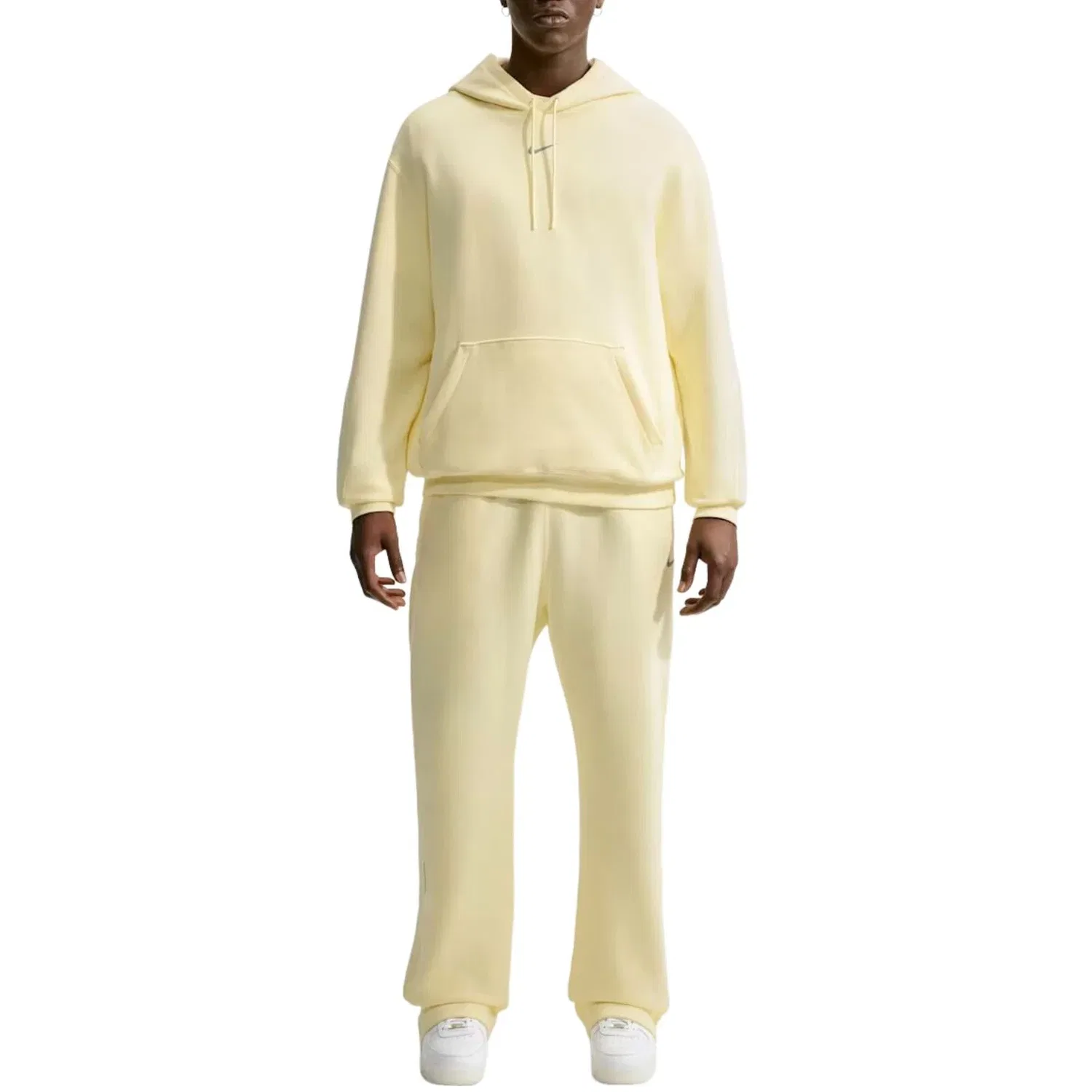 Мужское худи Nike x NOCTA Fleece CS Hoodie 2 Alabaster Stealth, желтый — фото 3