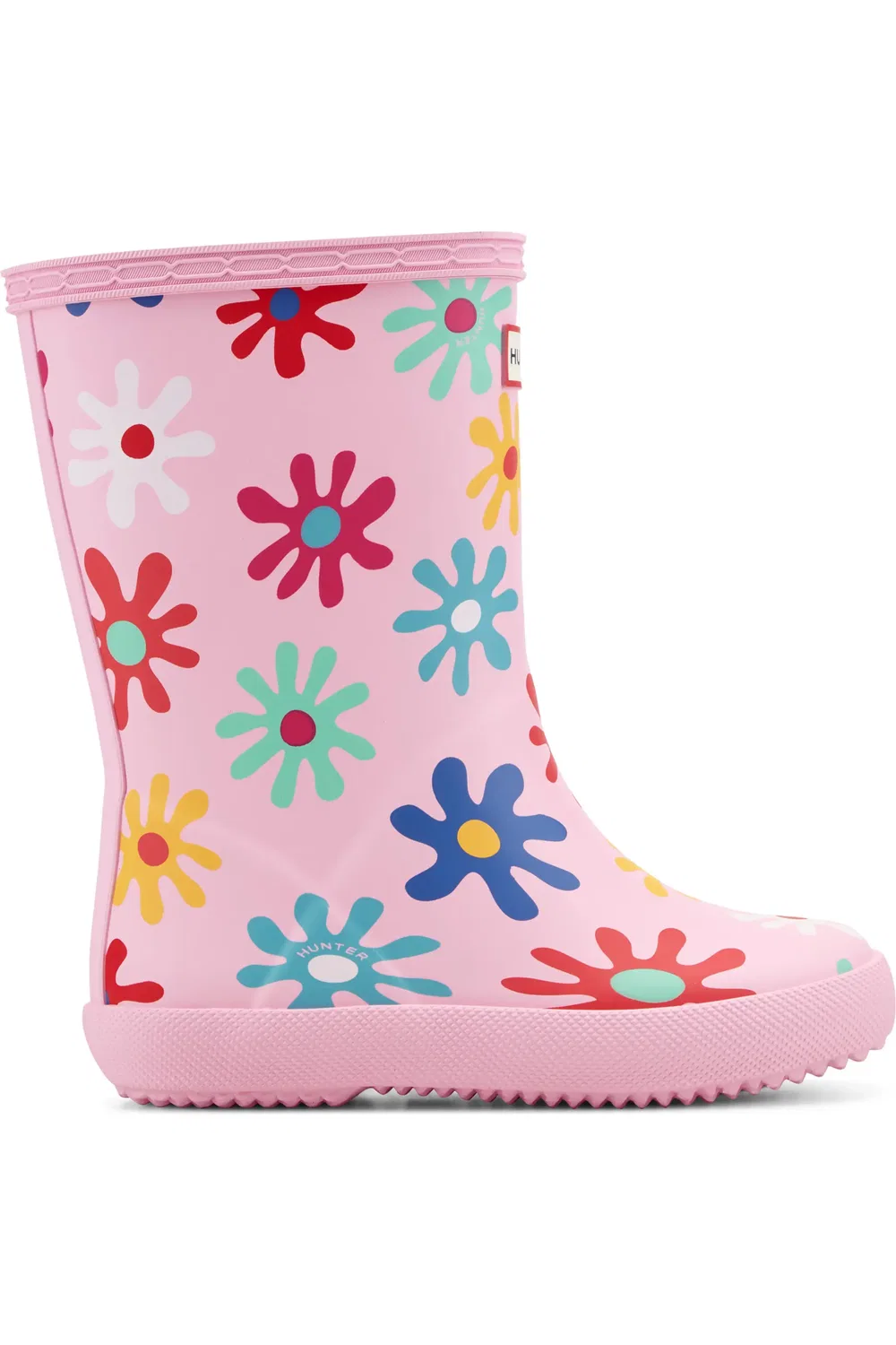 Детские сапоги резиновые First Classic Rain Boot Hunter, средний розовый 667 — фото 3