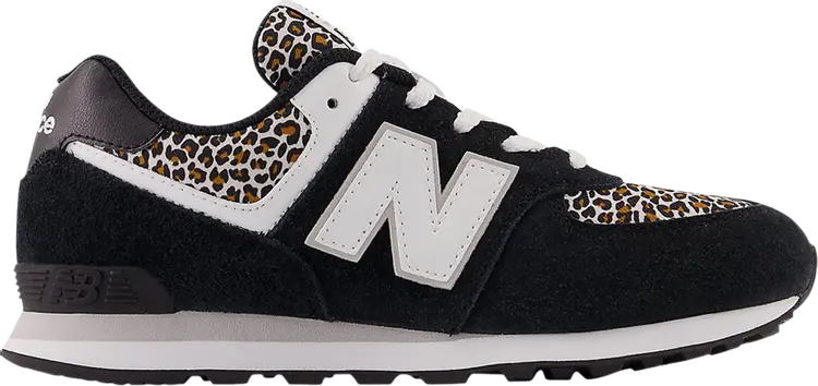 

Кроссовки New Balance 574 Big Kid 'Leopard', черный