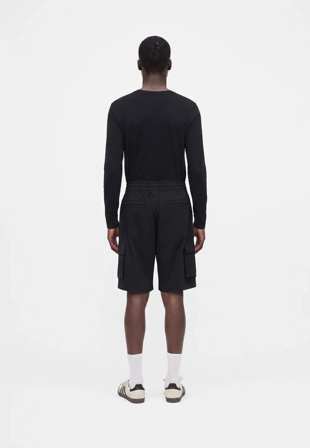 Скейтбординг - шорты Adidas Originals, Black — фото 3