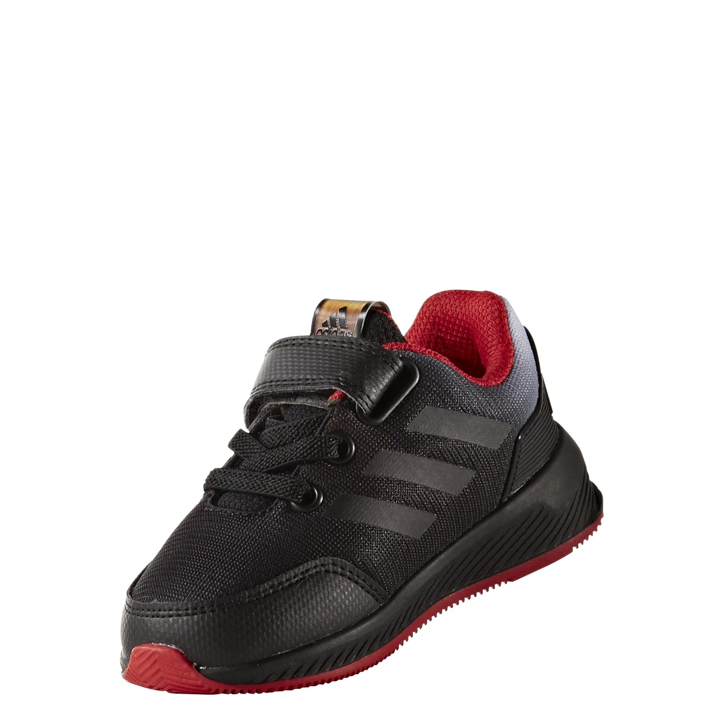 Детские кроссовки для мальчиков с завязками Star Wars El I Adidas, Nero Negbas Granat Dormet — фото 4