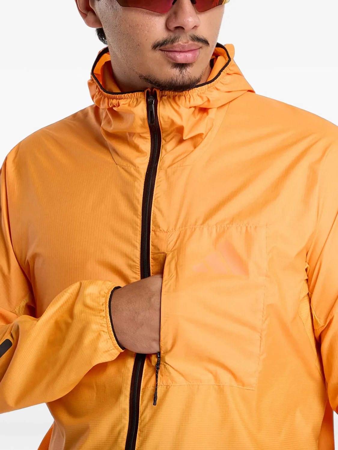 Куртка Terrex Xperior Windweave оранжевая Adidas, оранжевый — фото 2