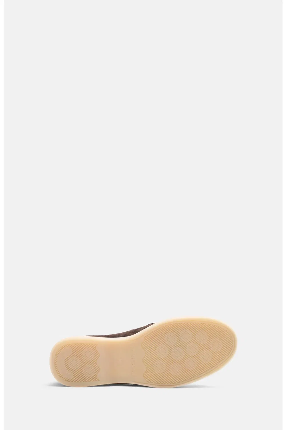 Детские туфли лоферы на плоской подошве Ludovica SCAROSSO, Brown - Suede — фото 4