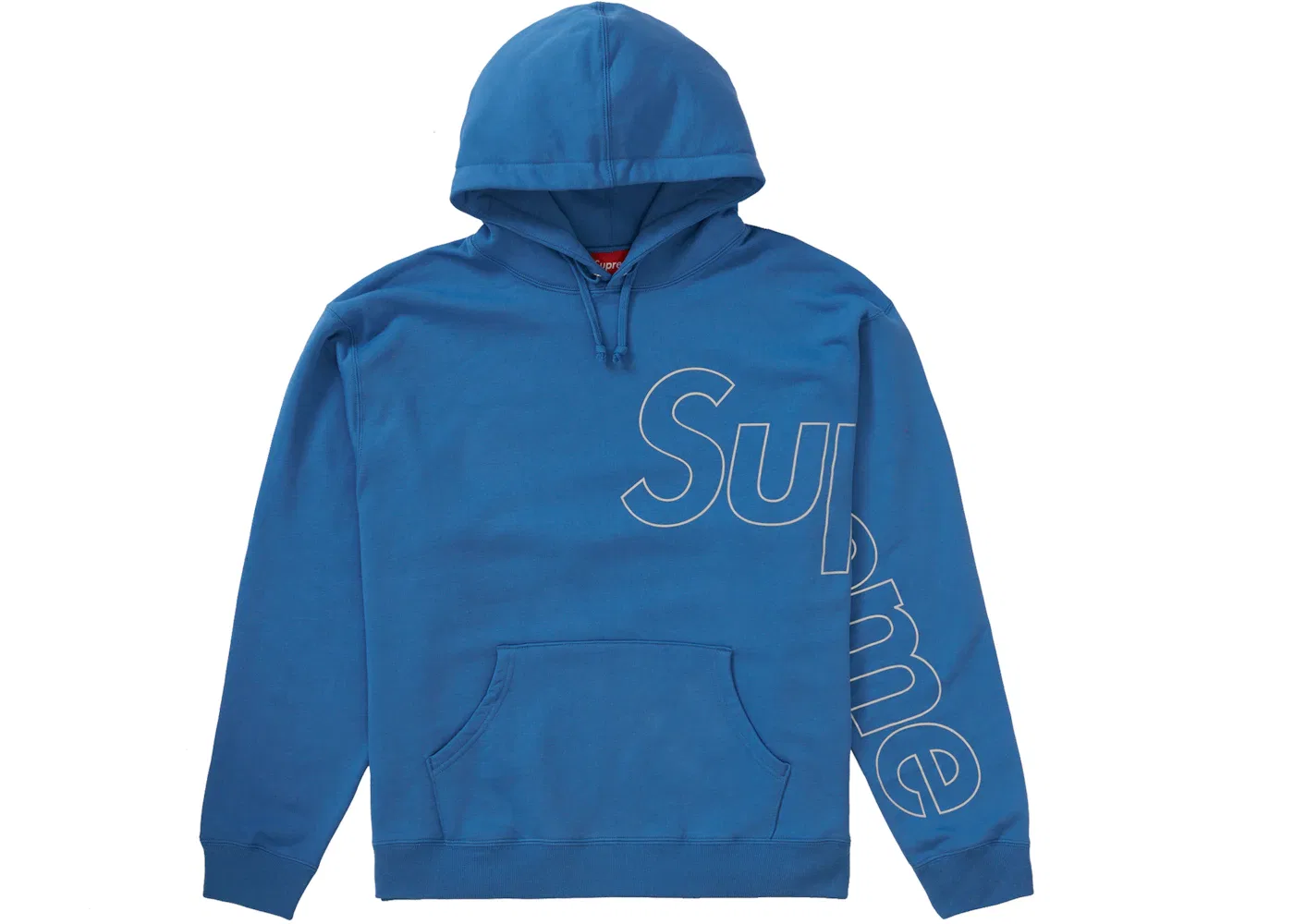 Мужская худи с капюшоном Supreme Sweatshirt, Pale Royal