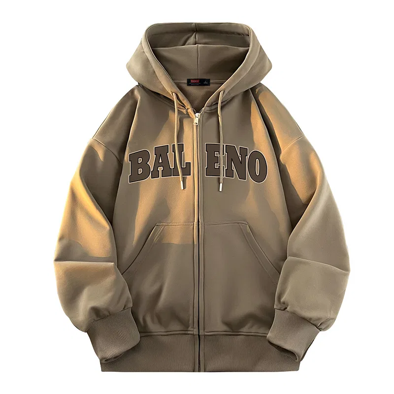 Детский худи на молнии с капюшоном BALENO, Taupe