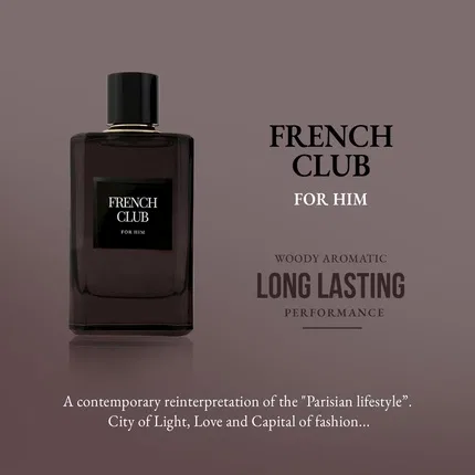 Женская туалетная вода French Club 90 мл Yves De Sistelle