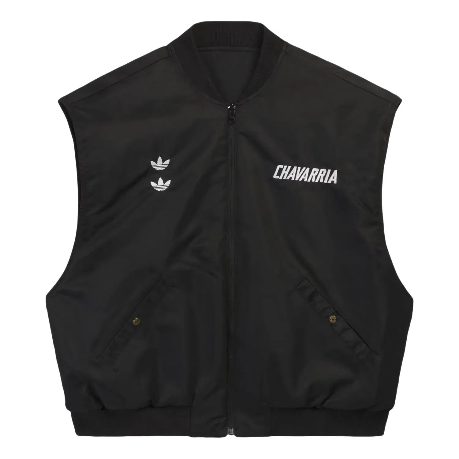 Мужской жилет с принтом Adidas x Chavarria Down Vest, черный