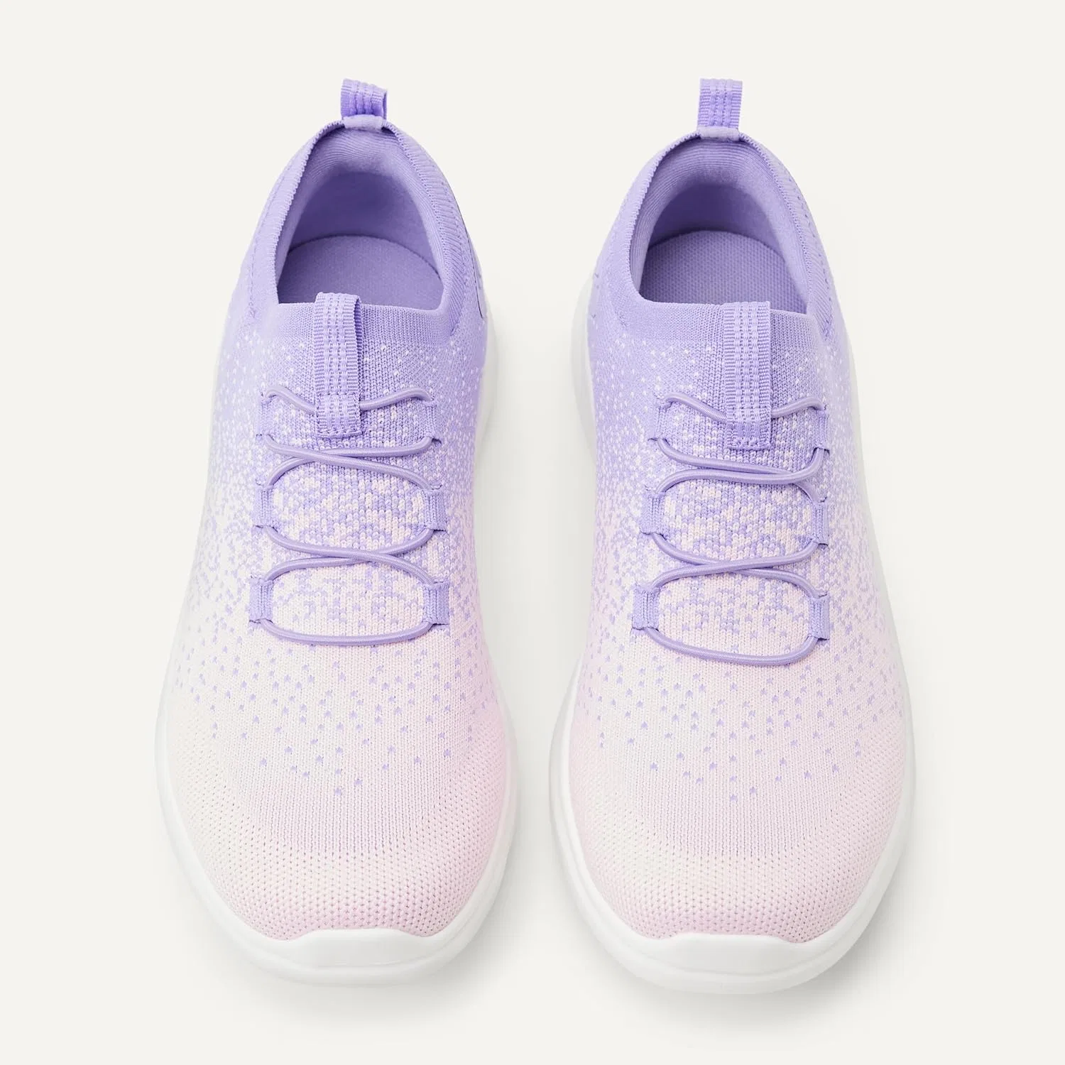 Детские легкие кроссовки для бега для мальчиков и девочек Amazon Essentials, Pink/Lavender — фото 4