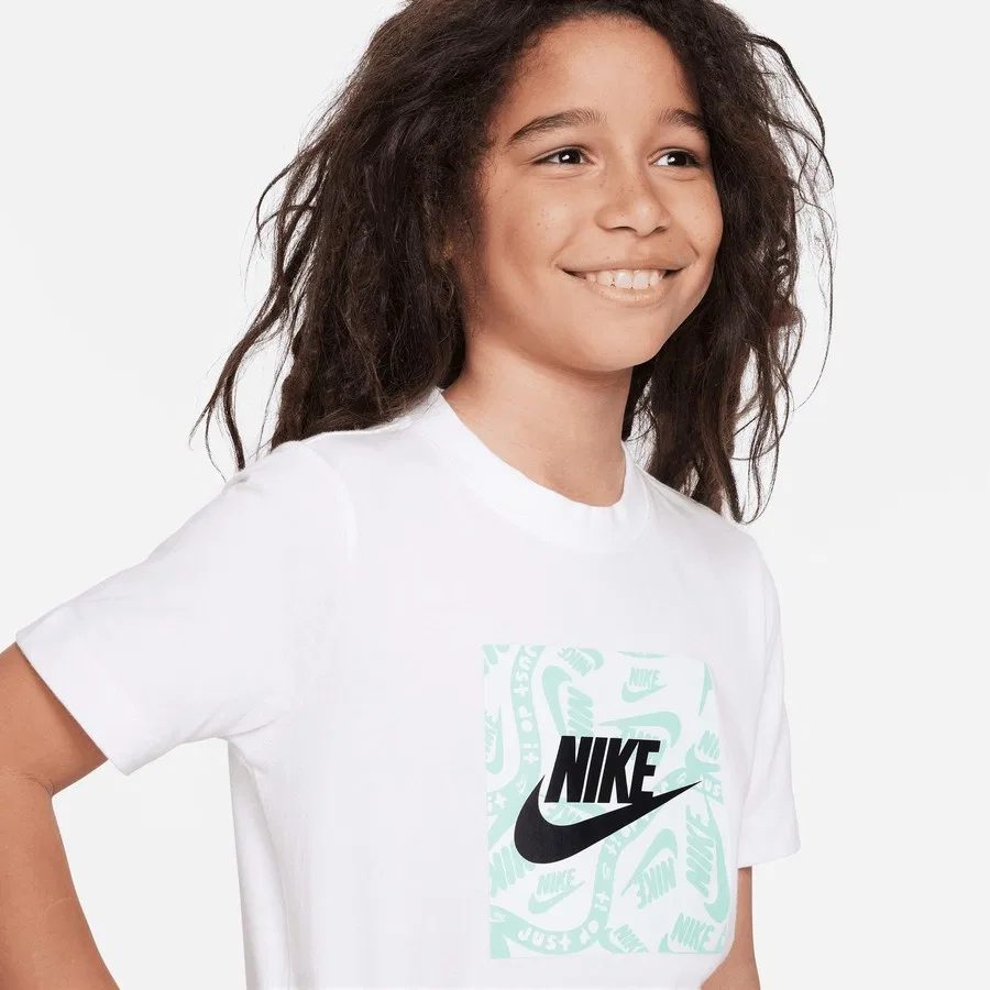 Футболка хлопковая Sportswear Nike, Белый — фото 2