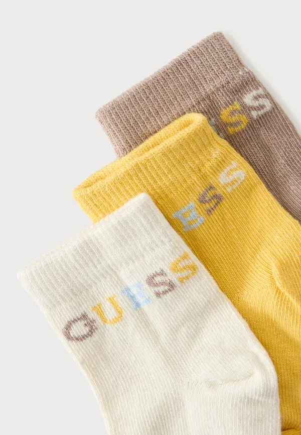 Набор из 3 пар носков унисекс Guess, мультиколор — фото 2