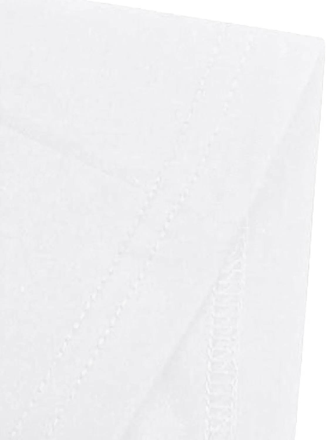 Мужская свободная футболка Big and Tall Oversized Cotton, White — фото 4