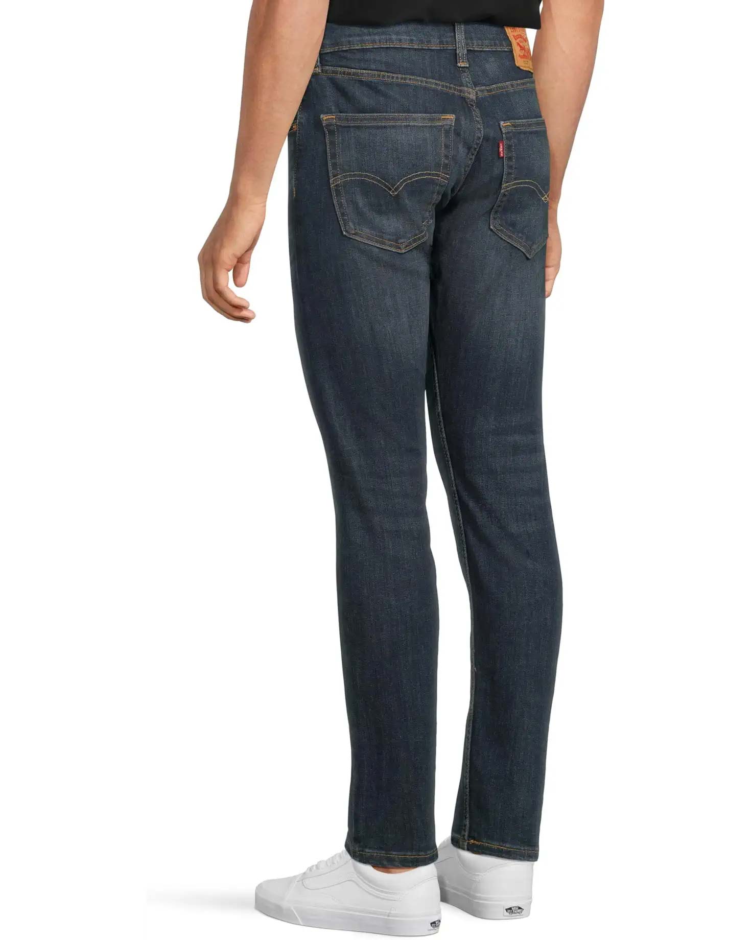 Джинсы Levi's Mens 512 Slim Taper Fit, темный индиго — фото 3