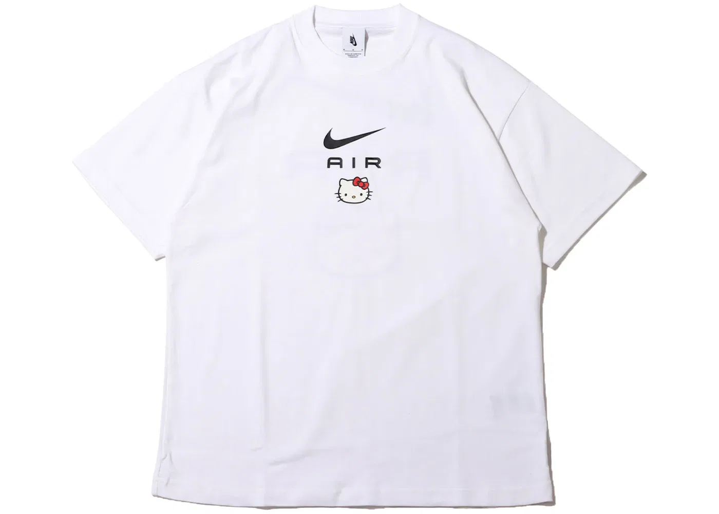 Мужская футболка с принтом Nike x Hello Kitty Air Nike, White