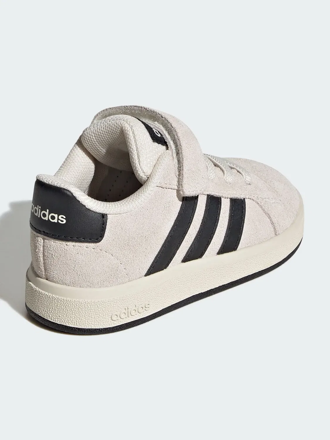 Grand court 00s el i унисекс - кроссовки для ходьбы Adidas Performance, White/Core Black/Ftwr White — фото 4