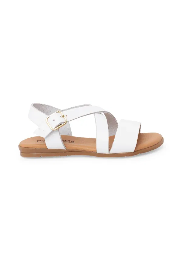 Сандалии из кожи Pisamonas, White, белый