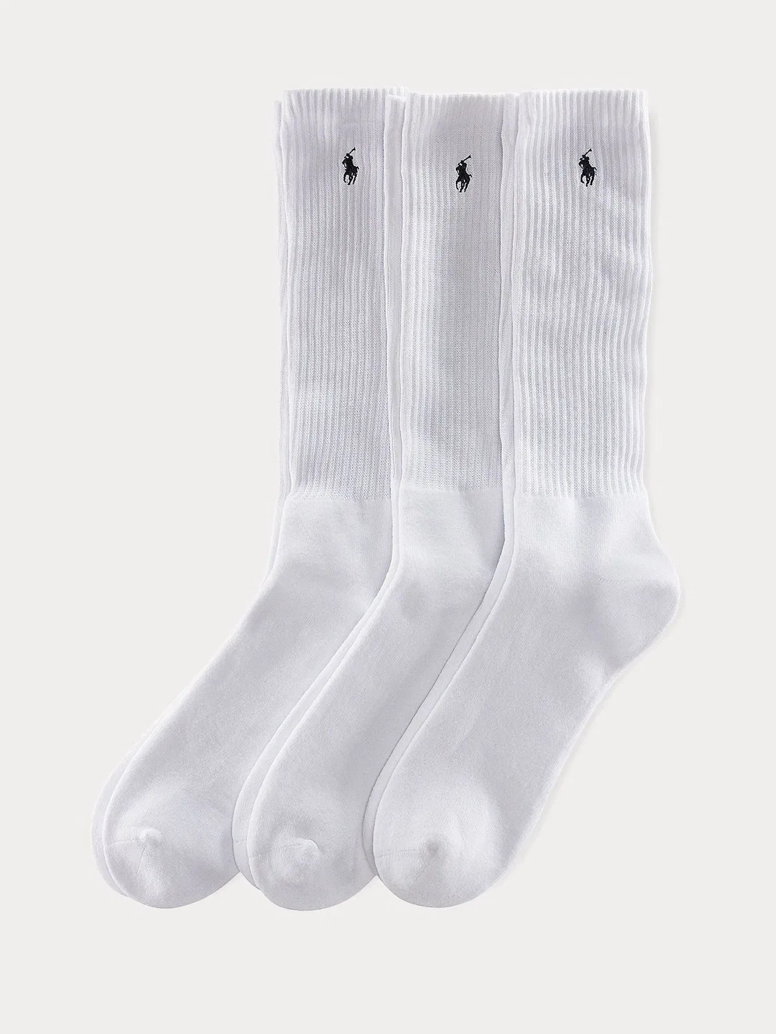 Носки, 3 пары, хлопок Polo Ralph Lauren, белые