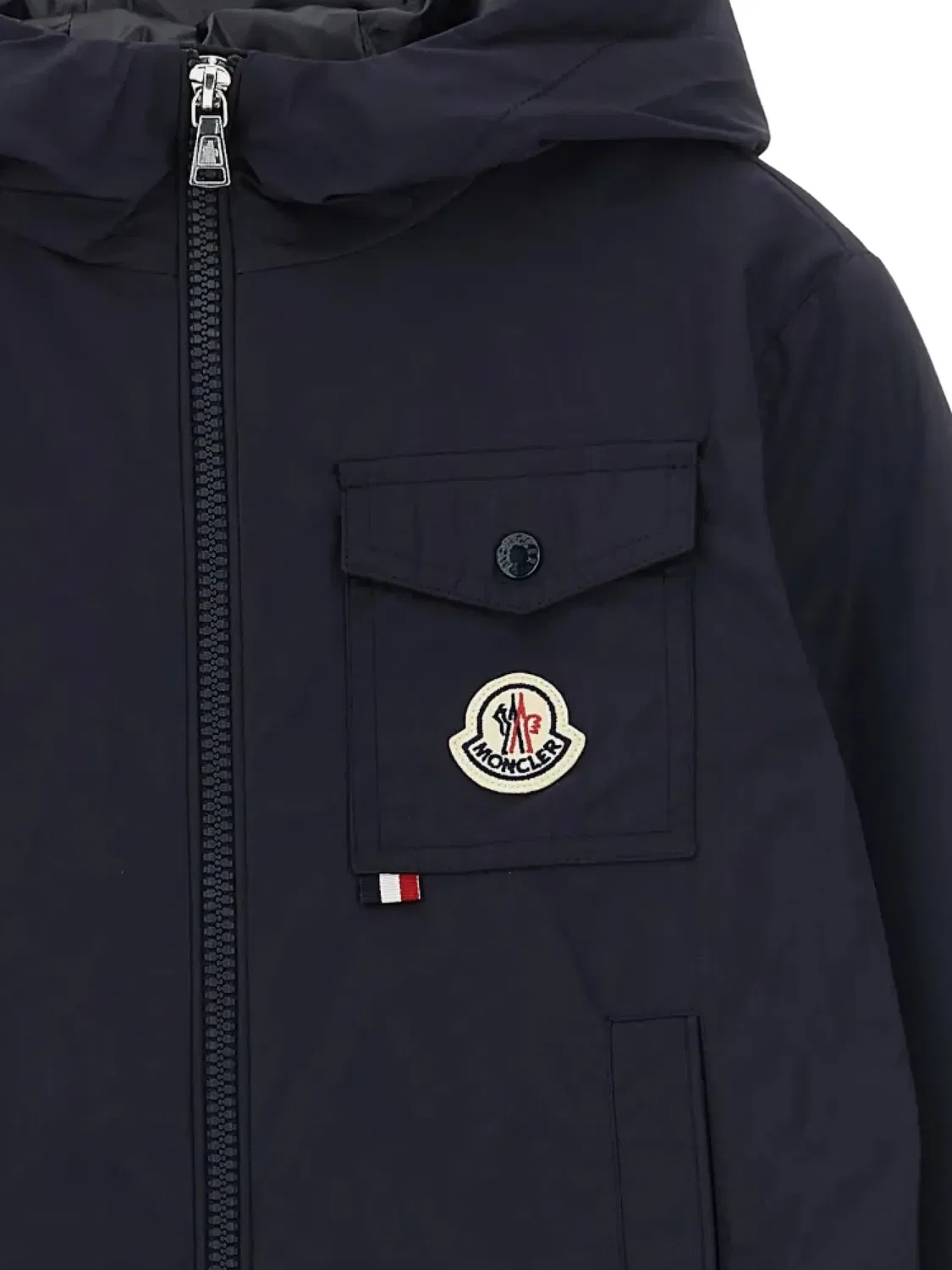 Детская куртка Xavian с капюшоном MONCLER GRENOBLE, синий — фото 2