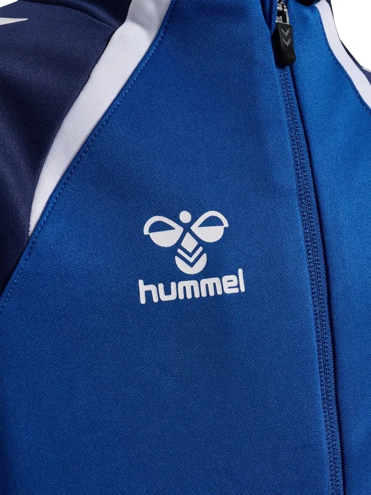 Детская тренировочная куртка на молнии Lead 2.0 Track Zip Jacket Hummel, синий — фото 3