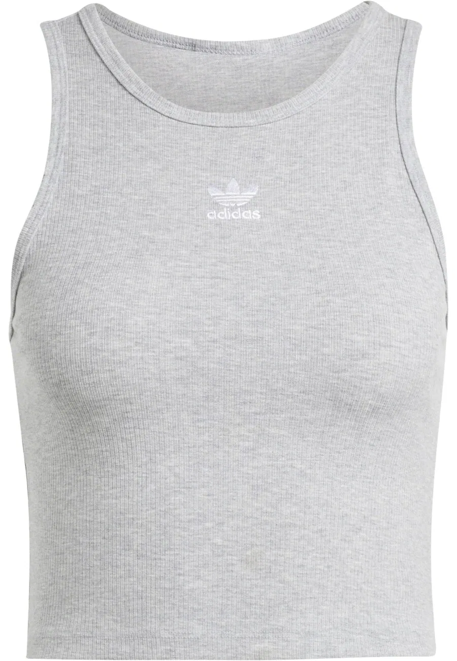 Топ Adidas Originals, пятнистый серый