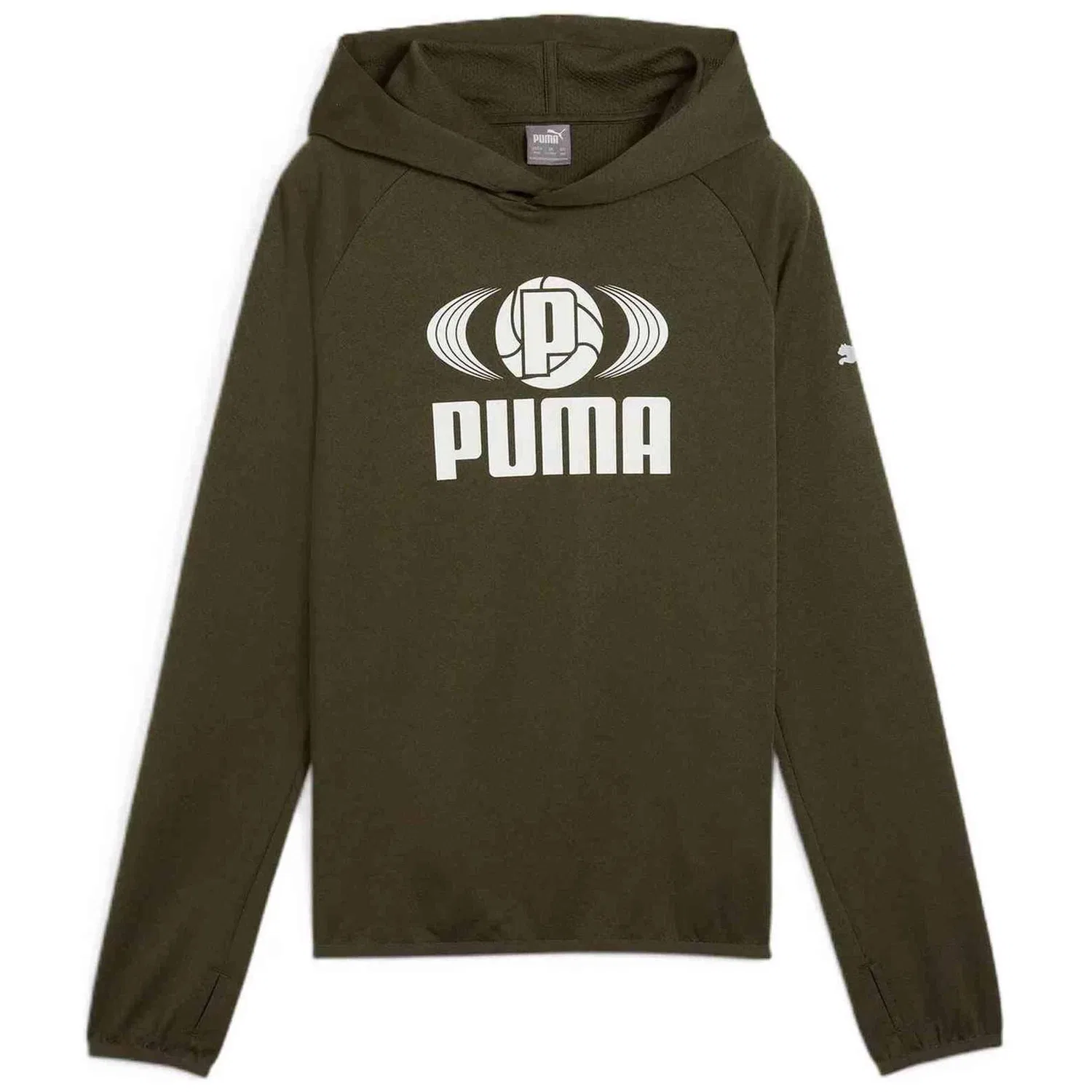 Детское худи Puma 681815-70, Зеленый