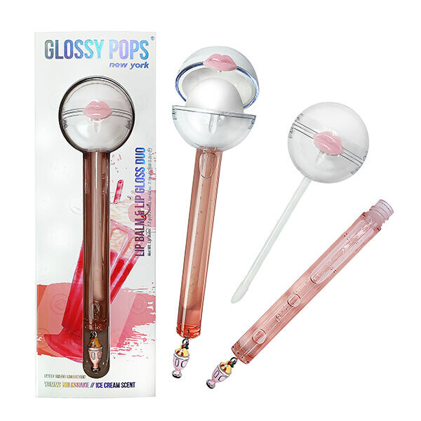 

Glossy Pops Sweet Treats Бальзам для губ и блеск для губ Yummy Milkshake, 1 шт.