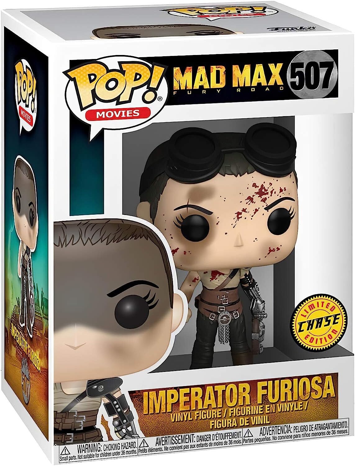 

Фигурка Imperator Furiosa (Chase): Funk o Pop! Movies Vinyl Figure Bundle with 1 Compatible 'ToysDiva' Graphic Protector