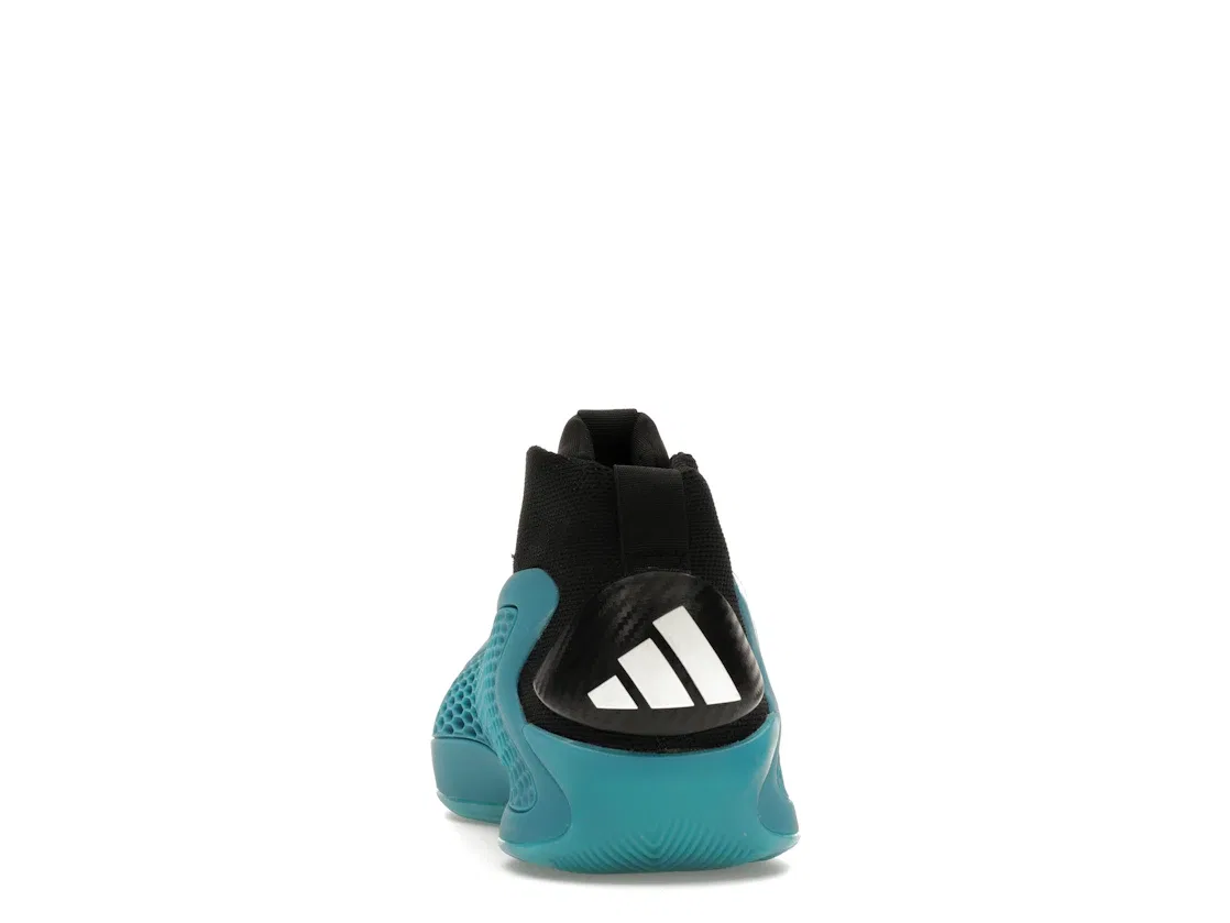 Детские баскетбольные кроссовки высокие с дизайном New Wave Adidas AE 1, Arctic Fusion Core Black Cloud White — фото 4
