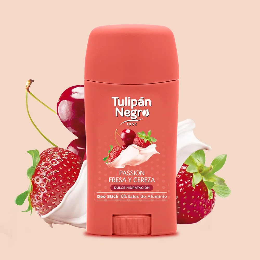 Дезодорант-стик Клубника и Вишня Tulipán Negro, 50 мл Tulipan Negro — фото 4