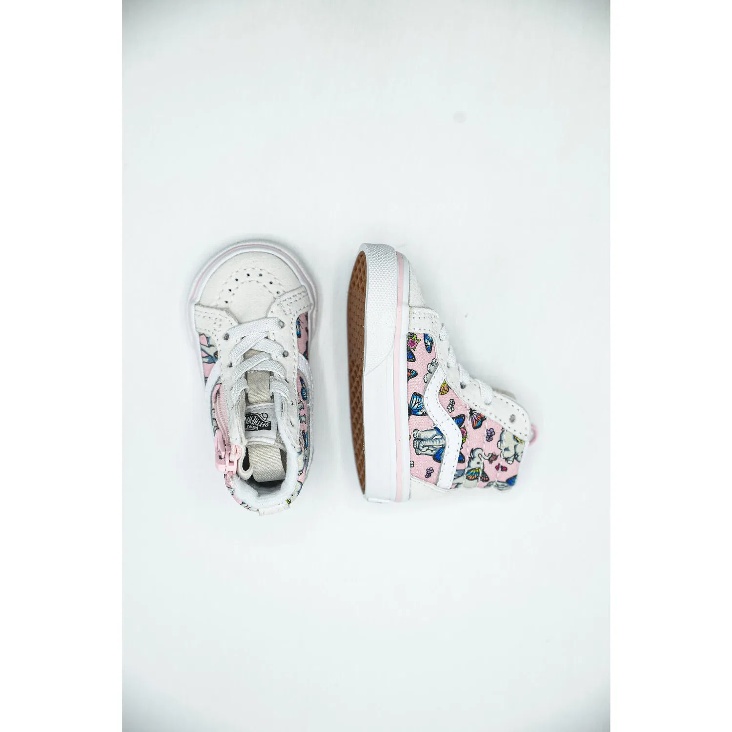 Детские кеды Vans Sk8-Hi Reissue Side Zip, Rosa — фото 2