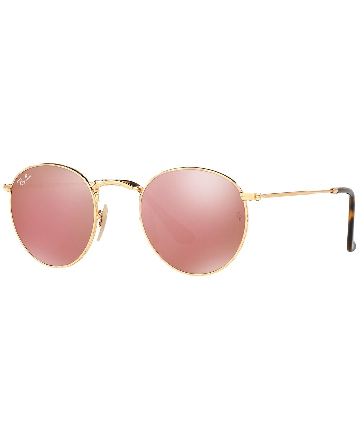 

Солнцезащитные очки, rb3447n круглые плоские линзы Ray-Ban, мульти