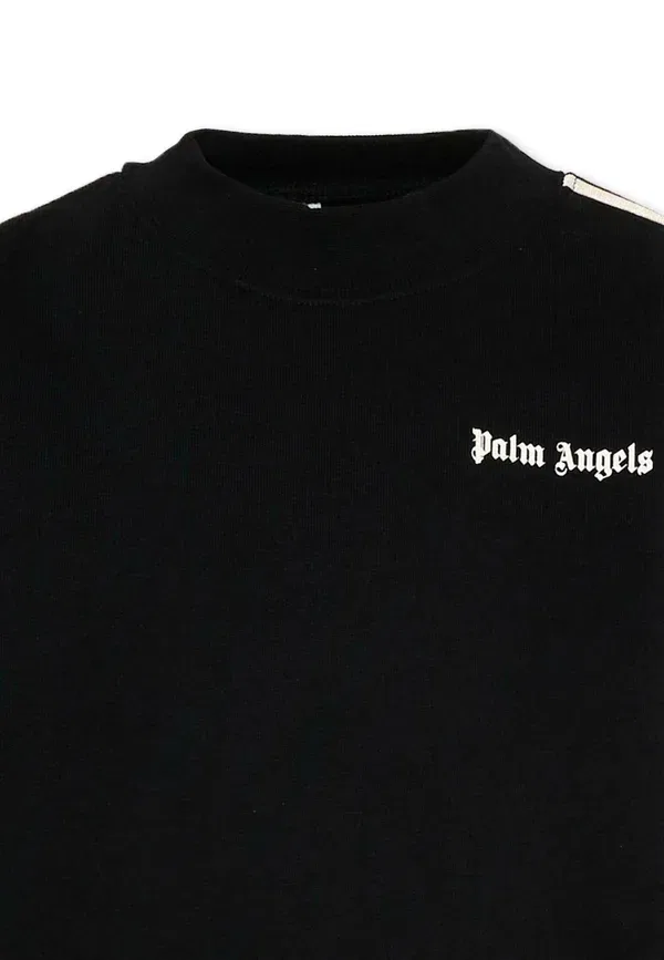Свитшот хлопковый Unisex Palm Angels Black, черный — фото 3