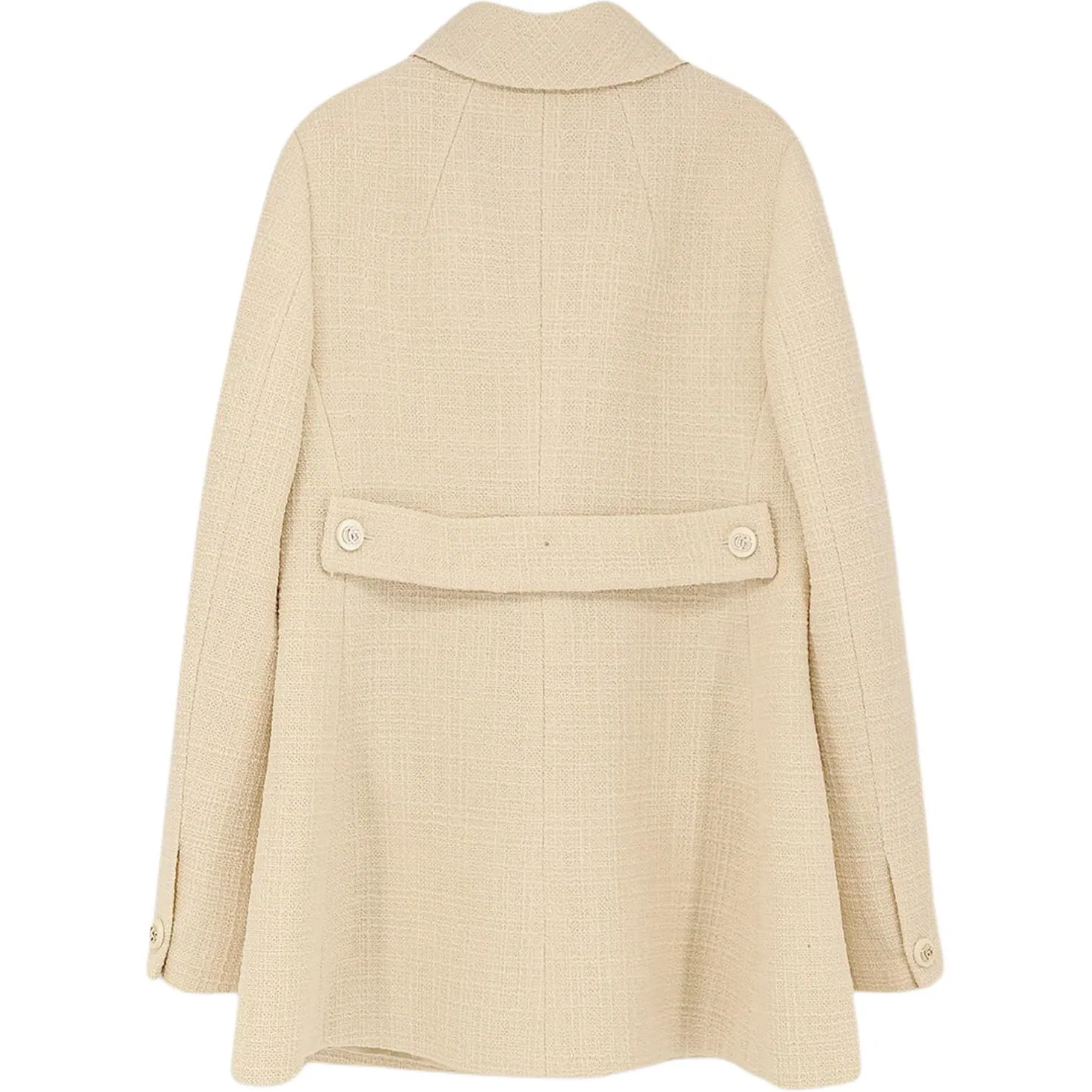 Женское пальто GUCCI, Light Yellow — фото 2